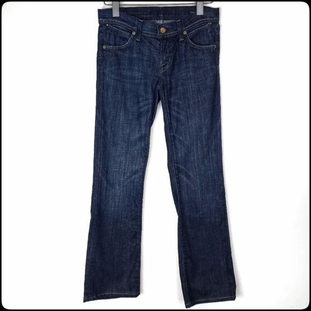 CITIZENS OF HUMANITY Kelly Low Waist Stretch Slimming Bootcut Jeans Size: 25